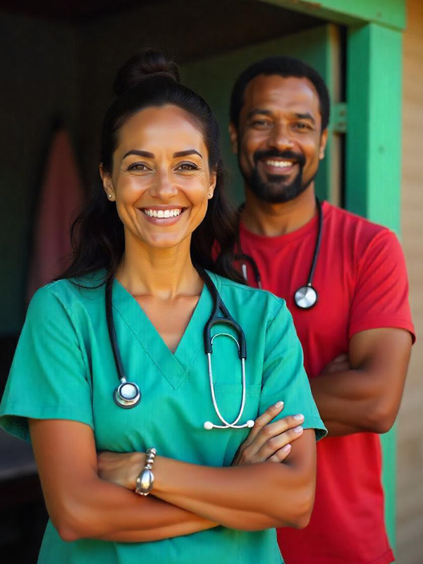 Volunteers make it possible to deliver help to the sick and needy
